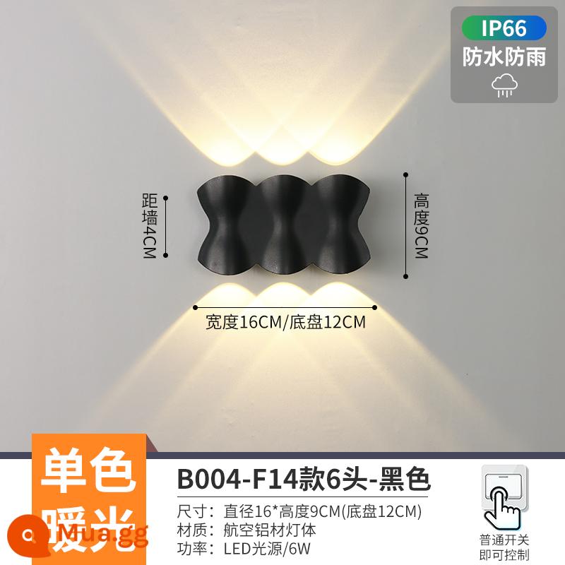 Đèn led tối giản hiện đại hành lang lối đi hiên nhà ánh sáng Bắc Âu mới cầu thang ban công phòng ngủ đầu giường đèn nền tường - màu xanh da trời