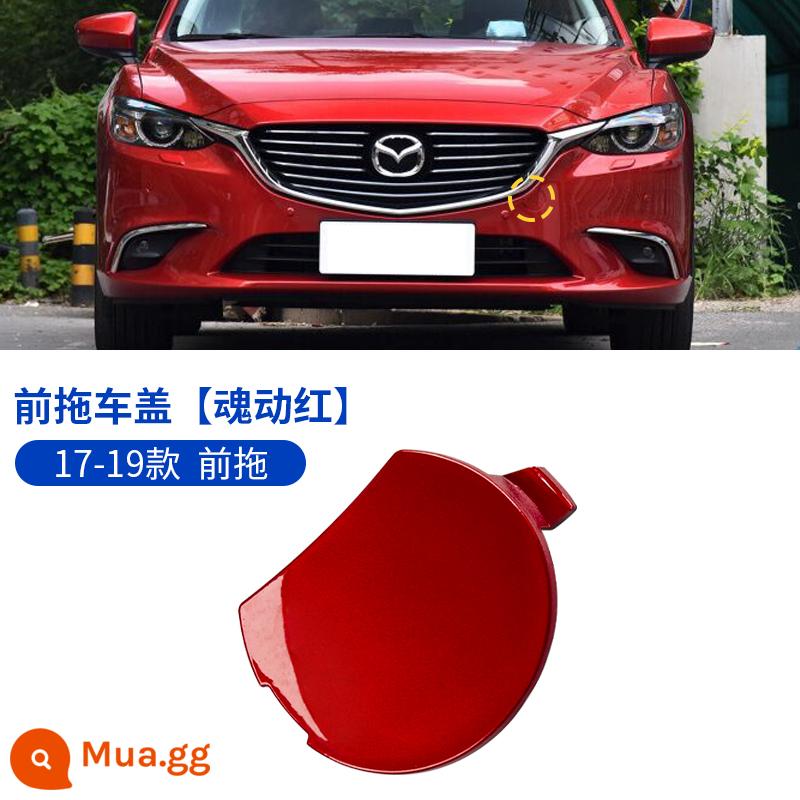 Thích hợp cho 13-19 Mazda Atez rơ mooc bao gồm cản trước và sau bao cản rơ mooc móc kéo bao - 17-19 Atez kéo trước [Soul Red]