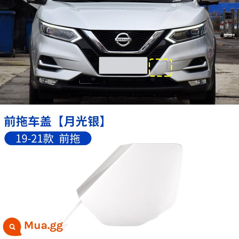 Thích hợp cho 09-21 Vỏ xe kéo Nissan Qashqai cản trước cản trước xe kéo móc dây kéo - 19-21 Qashqai kéo trước [ánh trăng bạc]