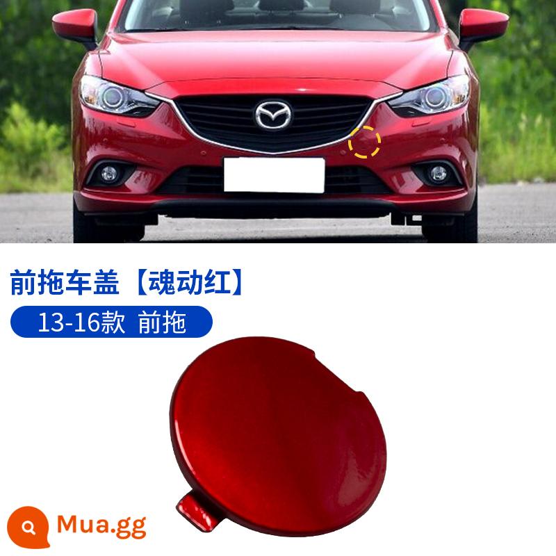 Thích hợp cho 13-19 Mazda Atez rơ mooc bao gồm cản trước và sau bao cản rơ mooc móc kéo bao - 13-16 Atez kéo trước [đỏ lai]