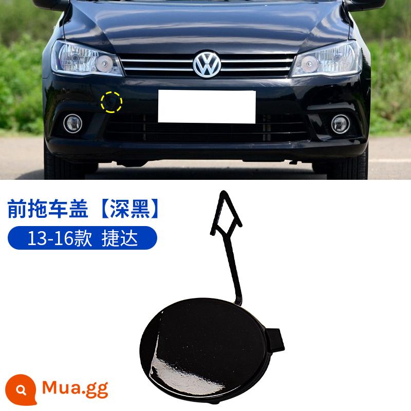 Thích hợp cho vỏ xe moóc phía trước Volkswagen Jetta 10-16, cản trước, cản trước, móc kéo, vỏ dây kéo - Kéo trước 13-16 Jetta [đen]