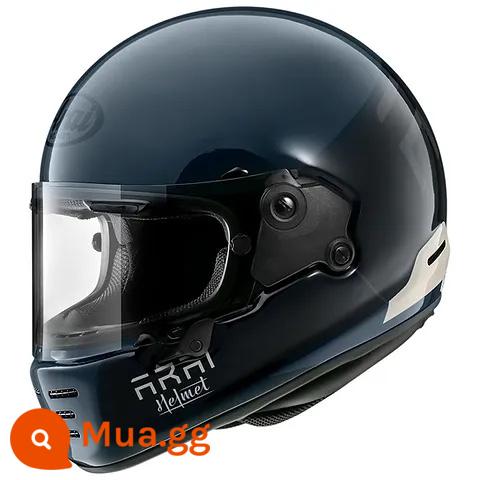 ARAI RAPIDE-NEO Retro Hành Trình Harley Latte Giá Rẻ Leo Đầu Máy Đầu Máy Full Mũ Bảo Hiểm Mũ Bảo Hiểm - Phản ứng đêm xanh