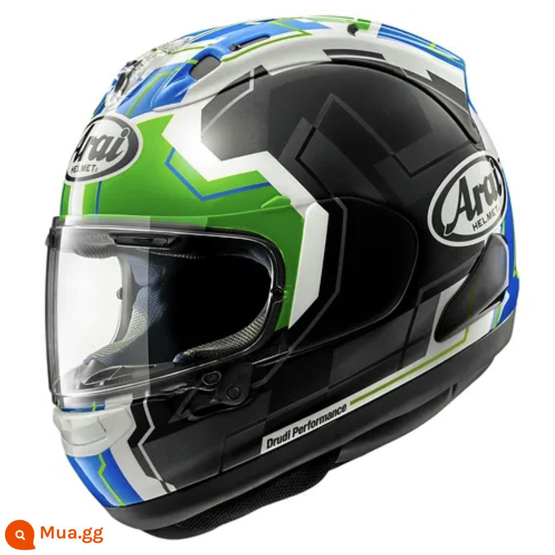 ARAI RX7X Đôi Mắt To Haydn Fangga Takahashi Takahashi Rồng Nhật Bản Qinglong Gp4 TT Mũ Bảo Hộ - Rea SB2 Xanh