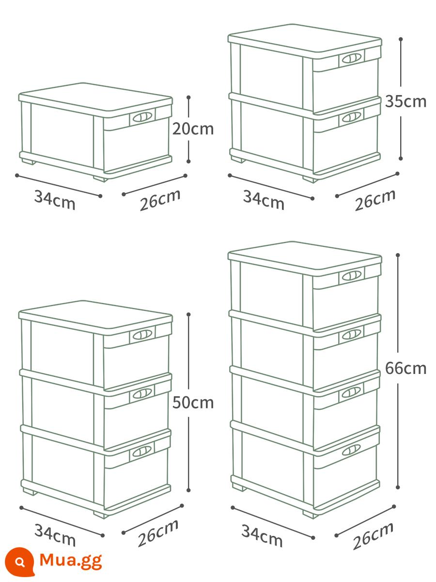 Nội các phòng hộ gia đình Hộp thuốc lắp đặt gia đình lớn - [Mẫu xuất khẩu Châu Âu] Thiết kế có thể xếp chồng lên nhau丨Khóa ngăn kéo độc lập