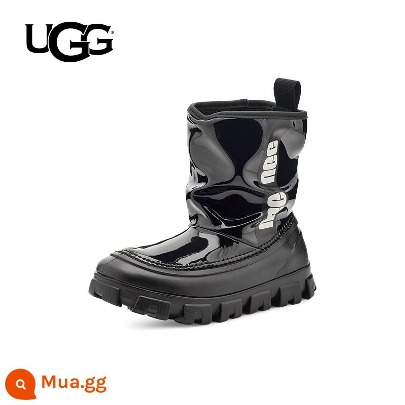 Giày trẻ em UGG, bốt đi tuyết trẻ em, bốt cổ ngắn đế dày chống thấm dopamine thời trang cho trẻ em 1143697 - BLK màu đen