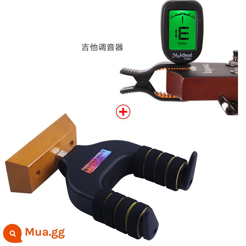 Đàn Guitar Móc Treo Tường Điện Gỗ Đàn Guitar Khóa Tự Động Móc Treo Đàn Piano Treo Tường Nhà Vị Trí Cố Định Chân Đế - Móc + bộ chỉnh