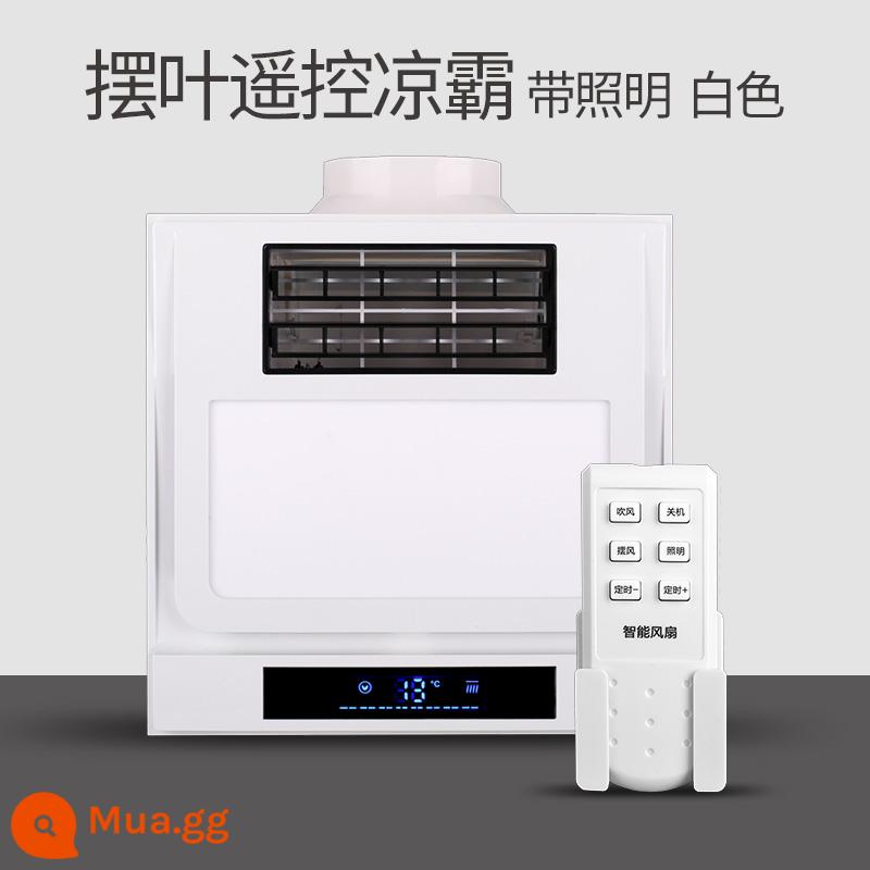 Leishi Smart Cooler Chiếu Sáng Nhà Bếp Điều Hòa Không Khí 2 Trong 1 Quạt Điện Tích Hợp Âm Trần Quạt Thông Gió Làm Mát - Ba trong một (Liangba + thông gió + đèn LED)