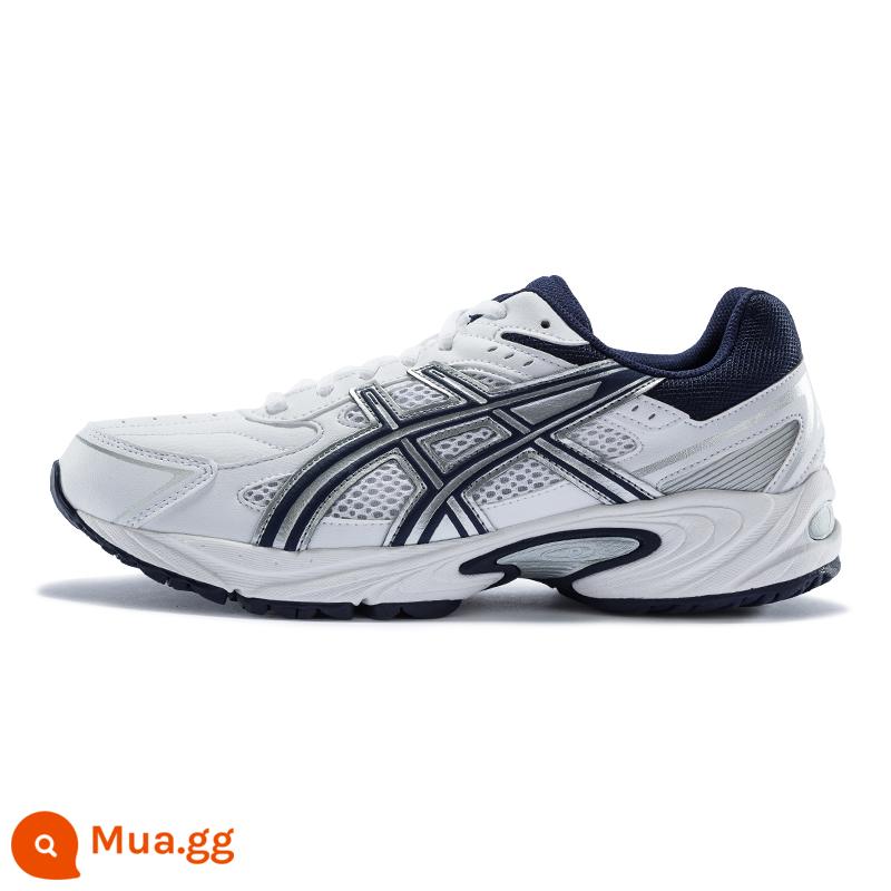 Giày thường nam và nữ ASICS Arthur GEL-170TR thoáng khí thời trang cổ điển phù hợp với tất cả các cặp đôi giày cha giày - trắng/xanh đậm