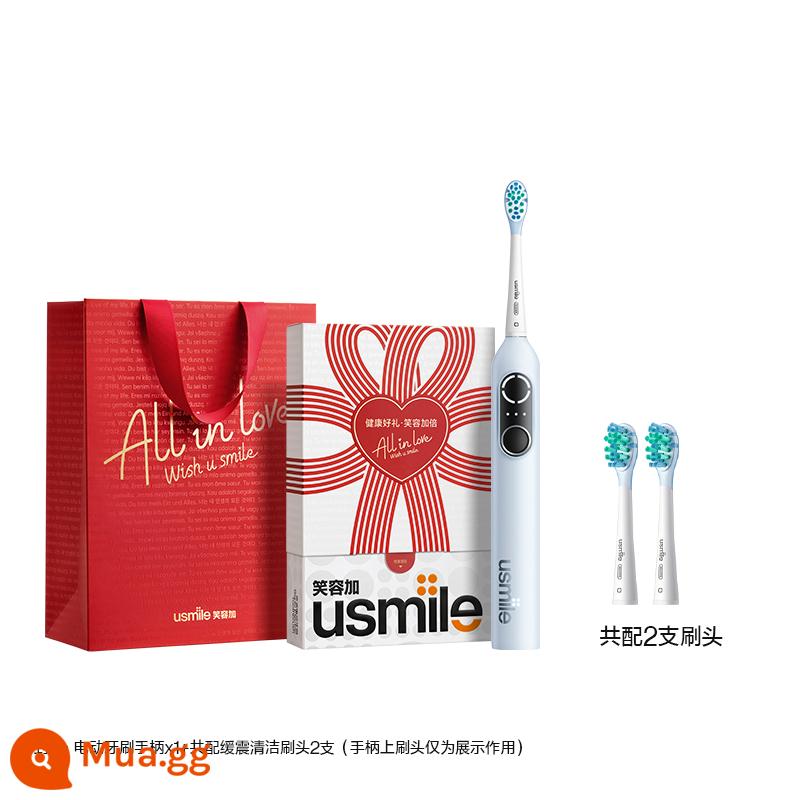 Smile Plus Usmile Bàn Chải Đánh Răng Điện Người Lớn Hoàn Toàn Tự Động Thông Minh Cặp Đôi Bộ Nam Nữ Hộp Quà Tặng P10PRO - [Hộp quà cẩn thận-Bàn chải chống rò rỉ thông minh] P10PRO Yunqinglan