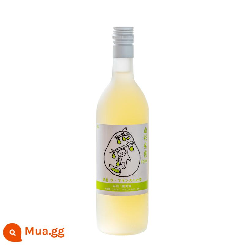 Bóp túi len! Gạo Nhật nguyên chất Daiginjo Sake Rượu mật ong Sen Rượu mận Rượu bưởi Rượu dâu các loại - Vàng nhạt - Rượu lê Tây 720ml, lê Tây thật lên men, nhãn hư