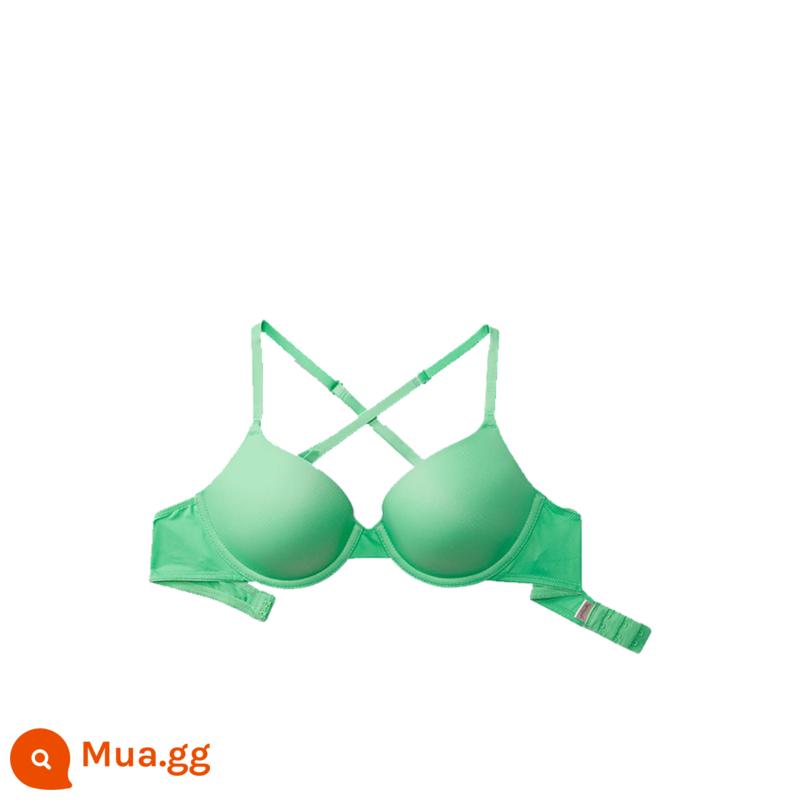 Thẳng xuống 128|Victoria's Secret Áo ngực hồng đĩa ngực liền mạch lưng đẹp đồ lót bé gái 11202804 - 3CEQ xanh bạc hà 02804