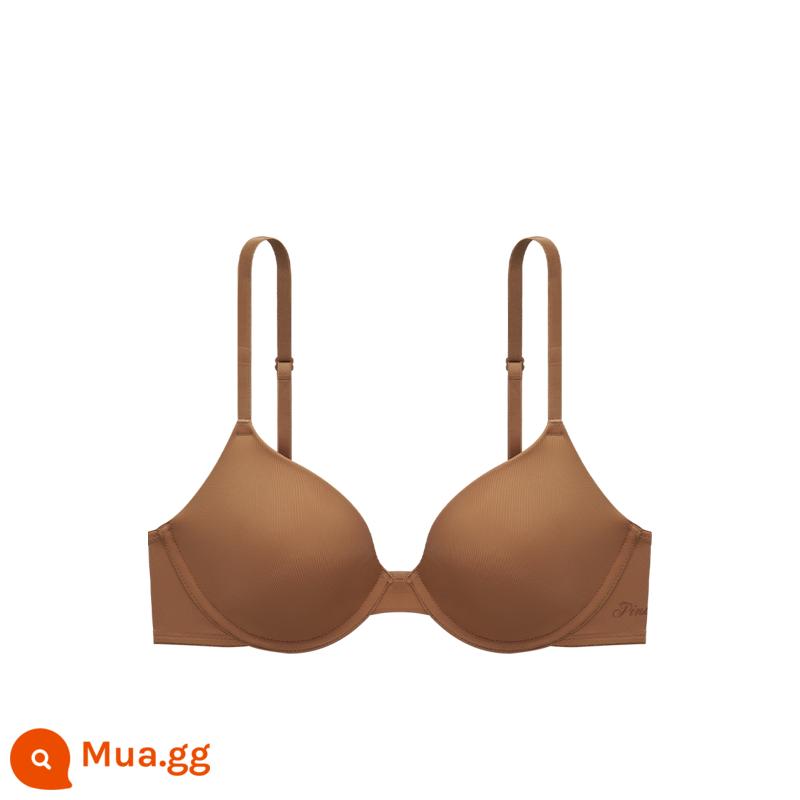 Thẳng xuống 128|Victoria's Secret Áo ngực hồng đĩa ngực liền mạch lưng đẹp đồ lót bé gái 11202804 - Màu caramel 60PI-2804