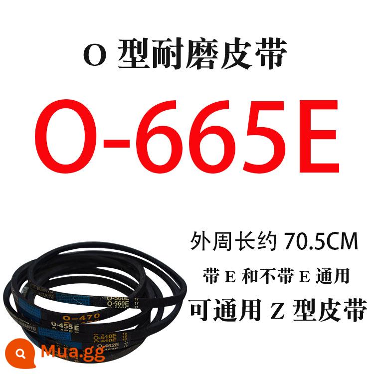 Dây đai máy giặt loại O đa năng đầy đủ/bán tự động ròng rọc phụ kiện máy giặt băng tải chữ V băng tải - Rượu sâm panh O-665E