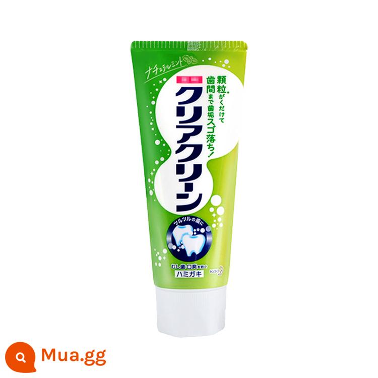 Kem đánh răng bạc hà siêu nhỏ Kao KAO nhập khẩu Nhật Bản trắng sáng khử mùi khử độc khử vàng hơi thở thơm mát 120g - màu xanh lá