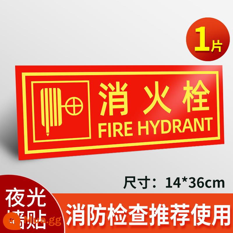 Dấu hiệu thoát hiểm an toàn hành lang dán cảnh báo sơ tán biển báo kênh cứu hỏa an toàn biển báo biển báo dán tường dạ quang huỳnh quang không có điện mũi tên thẳng trái và phải dán thẻ nhắc nhở tự dính - Vòi chữa cháy, vòi chữa cháy