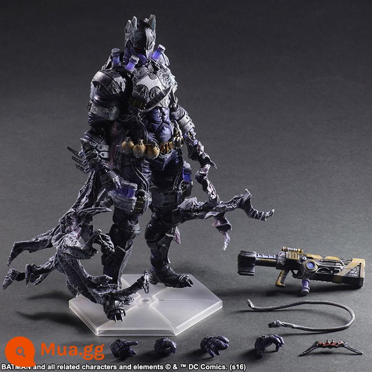 PlayArts thay đổi PA thay đổi truyện tranh DC Batman Superman Wonder Woman Flash Joker di chuyển mô hình - Sửa đổi PA-Batman Freeze