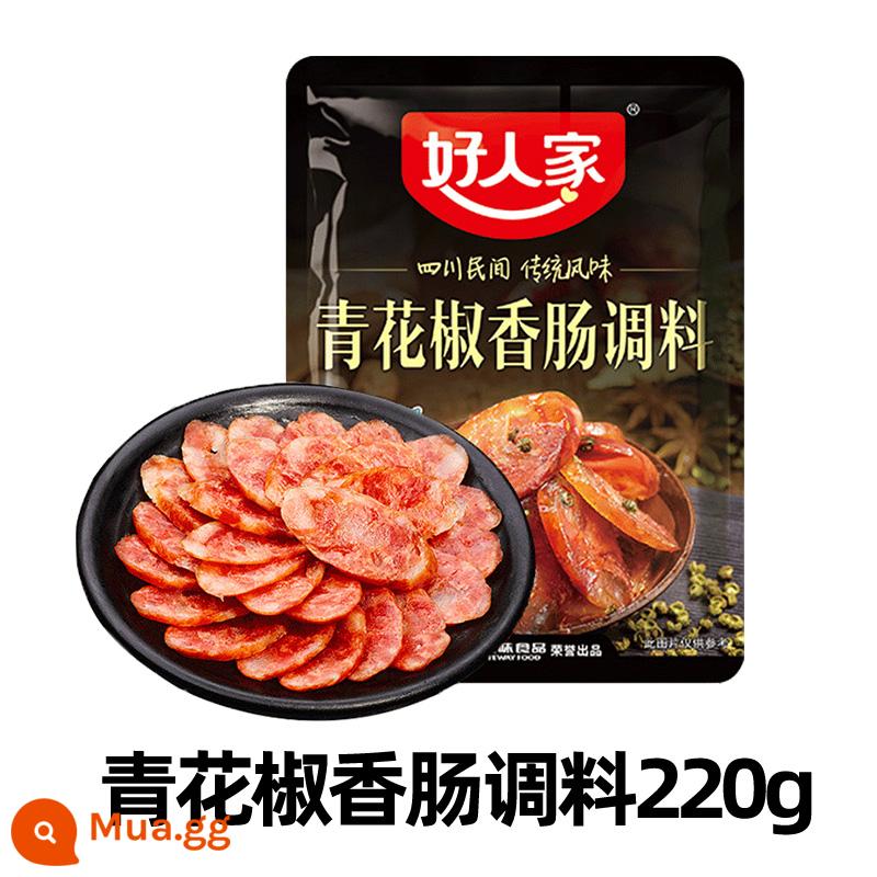 Gia vị xúc xích gia đình ngon Gia vị cay Tứ Xuyên Quảng Đông Gia vị Tứ Xuyên Gia vị xúc xích nhồi Gia vị xúc xích - Hương vị tiêu xanh-gia vị xúc xích-làm được 6 pound thịt