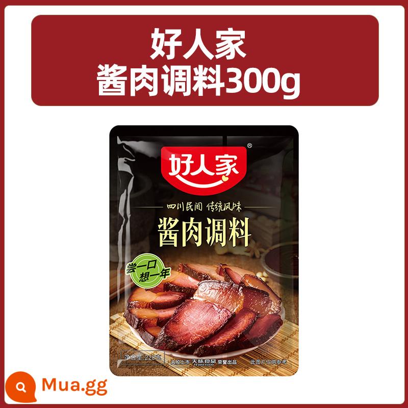 Gia vị xúc xích gia đình ngon Gia vị cay Tứ Xuyên Quảng Đông Gia vị Tứ Xuyên Gia vị xúc xích nhồi Gia vị xúc xích - 300g gia vị sốt thịt - làm được 6 pound thịt