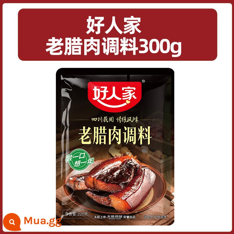 Gia vị xúc xích gia đình ngon Gia vị cay Tứ Xuyên Quảng Đông Gia vị Tứ Xuyên Gia vị xúc xích nhồi Gia vị xúc xích - Gia vị thịt xông khói cũ - làm được 6 pound thịt