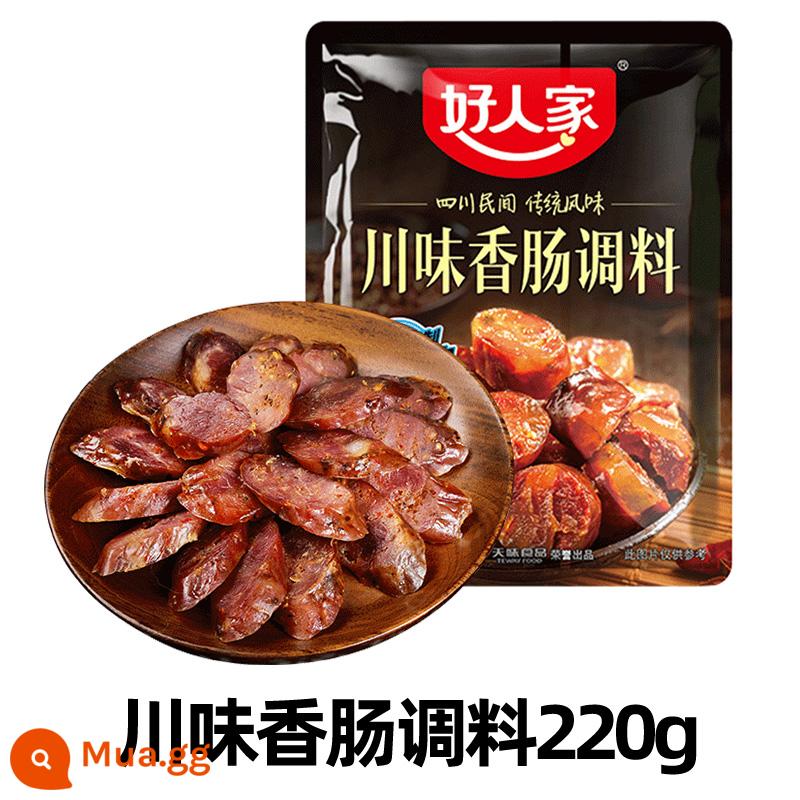 Gia vị xúc xích gia đình ngon Gia vị cay Tứ Xuyên Quảng Đông Gia vị Tứ Xuyên Gia vị xúc xích nhồi Gia vị xúc xích - Hương vị Tứ Xuyên-gia vị xúc xích-làm được 6 pound thịt