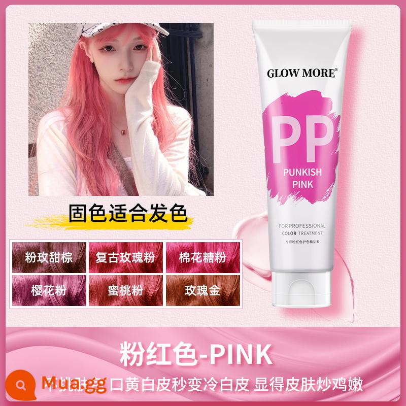 Dầu gội cố định màu Schwarzkopf nhuộm bổ sung bảo vệ màu khóa màu màu xanh đỏ xám xanh tím dầu gội chống ố vàng - xám hồng nhạt