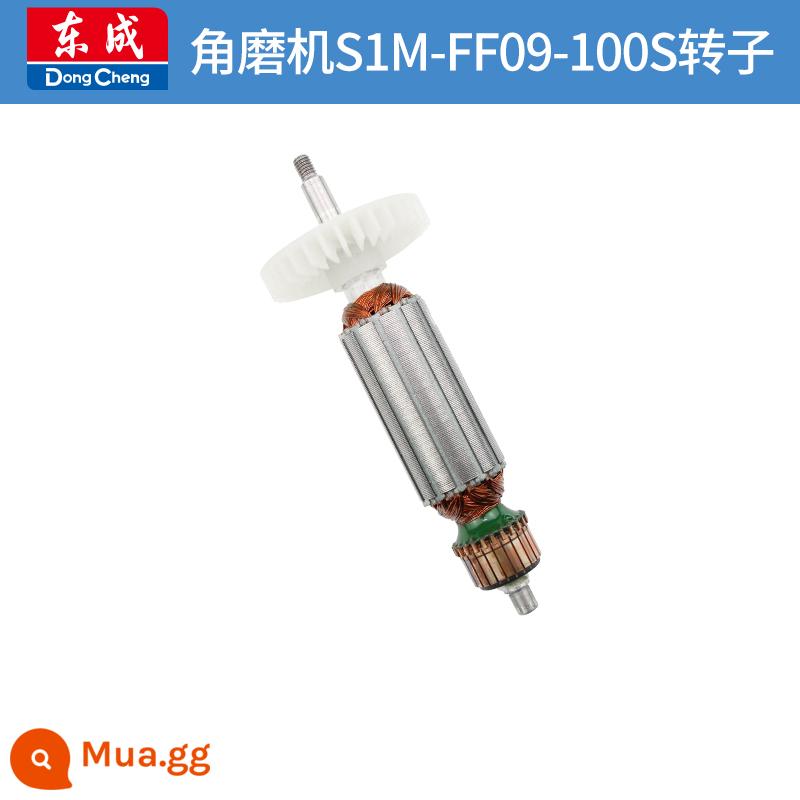 Máy mài góc Dongcheng cánh quạt Daquan S1M-FF03/04/05-100 phụ kiện chính hãng đầy đủ phụ kiện động cơ dây đồng - Rôto S1M-FF09-100S