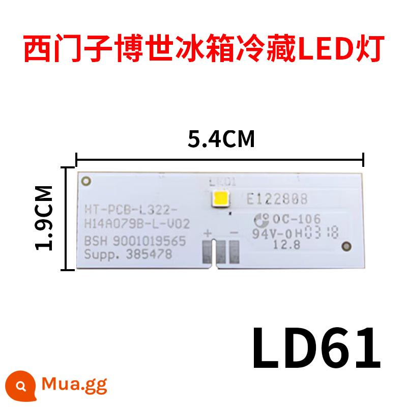 Thích hợp cho tủ lạnh Siemens Bosch dải đèn LED bảng điều khiển tủ lạnh ngăn đá tủ lạnh ánh sáng trắng thân phụ kiện thay thế - LD61[Dải đèn tủ lạnh Siemens]