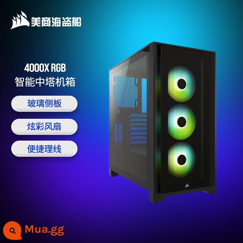 Vỏ chính CORSAIR 4000D 5000D 7000D 1000D X RGB AIRFLOW 680X 780T - 4000X RGB màu đen