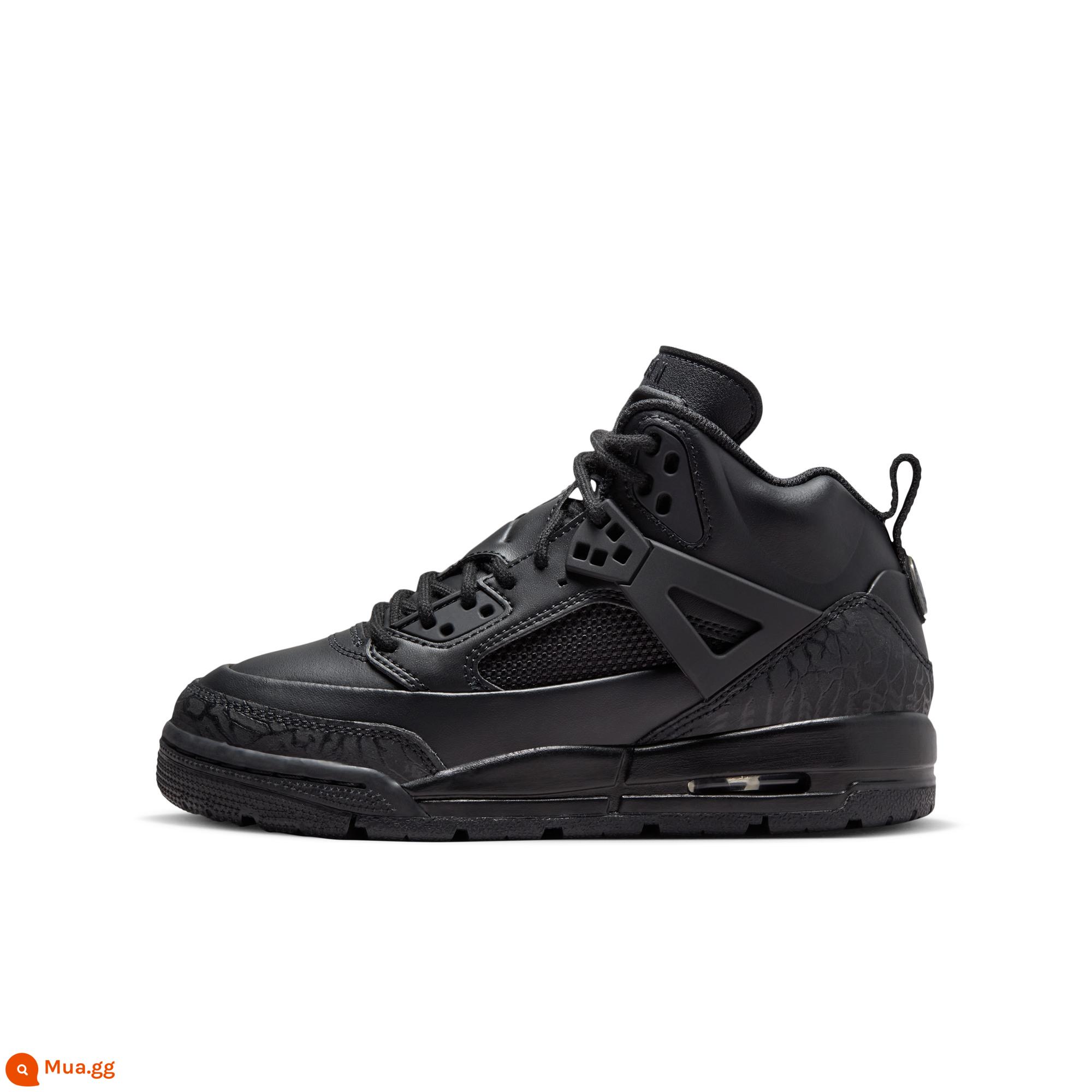 Jordan chính thức Nike Jordan bé trai SPIZIKE giày thể thao trẻ em cỡ lớn mùa đông mới giày đen nhỏ FD4653 - 001 đen/đen/đen