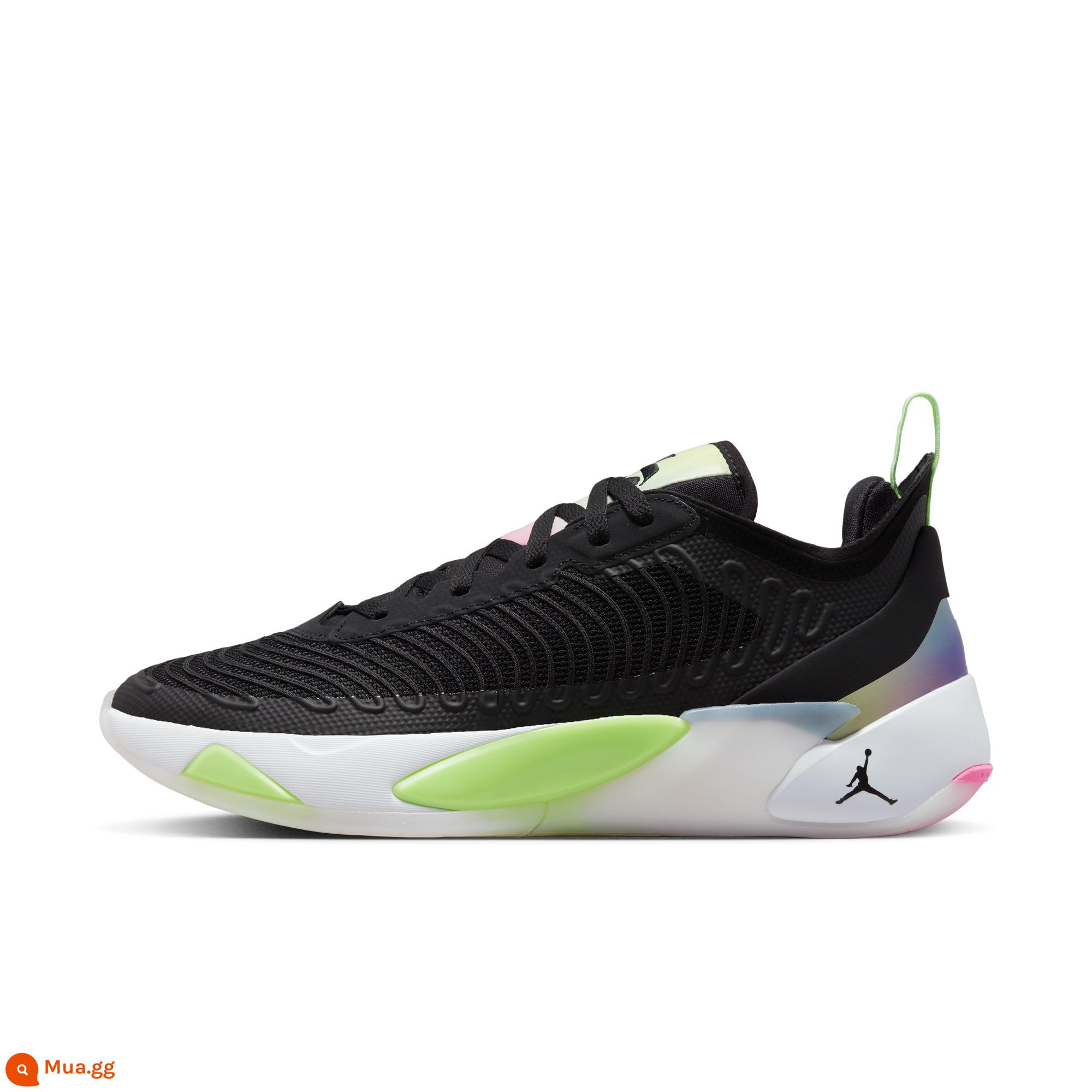 Jordan chính thức Nike Jordan Doncic giày bóng rổ thực chiến nam đệm chống xoắn phục hồi nhẹ DQ6510 - Đen/đen/xanh nhạt/vàng/xanh nhạt/tím đam mê/hồng bóng (DQ6510-003)