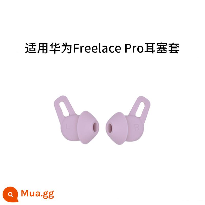 Thích hợp cho Huawei FreeLace Pro Tai Nghe Silicone Tay Nút Tai Tay Tay Cá Mập Tai Mũ Tai Cánh Tai Nẹp - [Cặp lớn màu hồng Sakura]