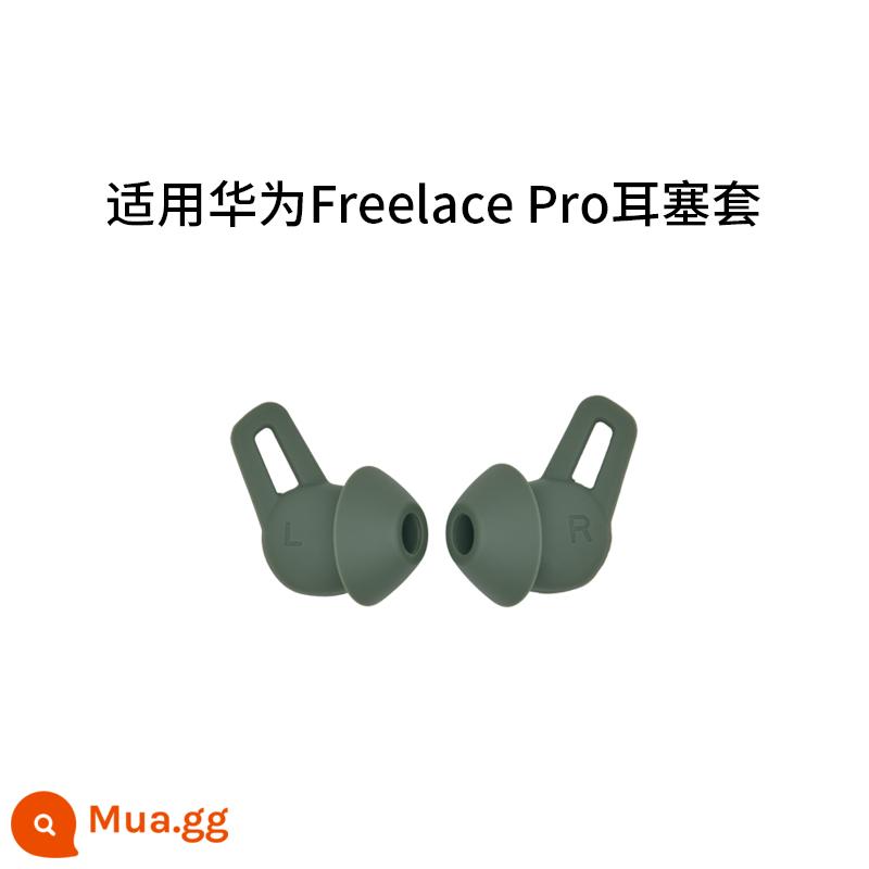 Thích hợp cho Huawei FreeLace Pro Tai Nghe Silicone Tay Nút Tai Tay Tay Cá Mập Tai Mũ Tai Cánh Tai Nẹp - [Cặp lớn màu xanh vân sam]