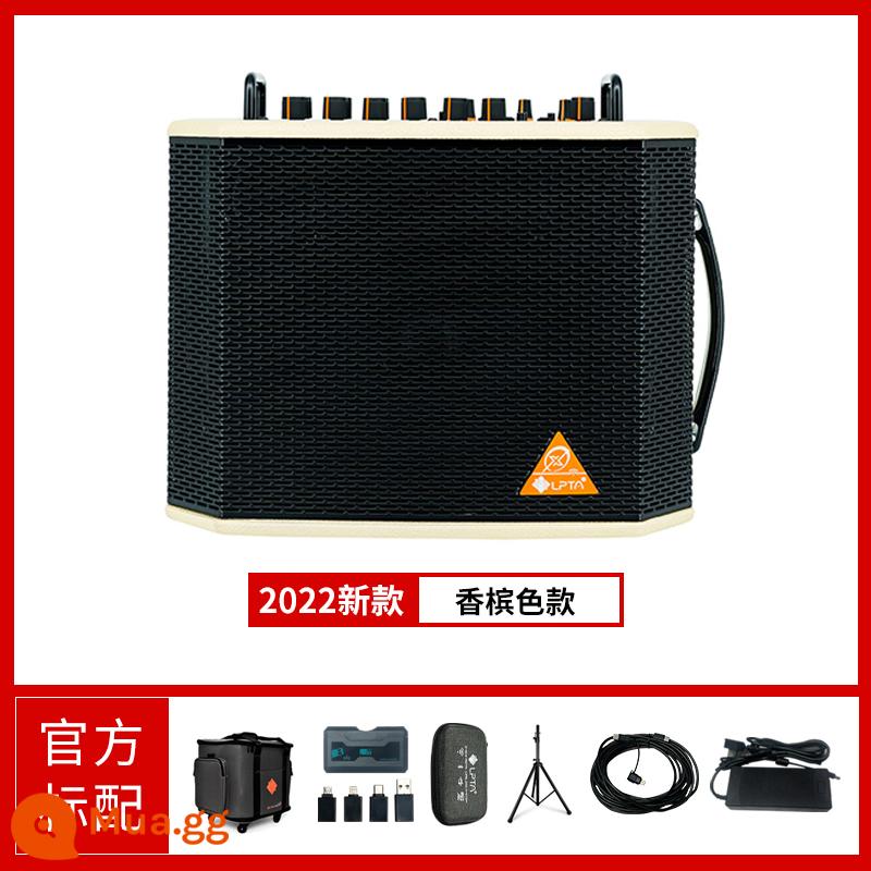 Khối Rubik Magic 3 Magic 3 Loa PlusX Hộp Điện Đàn Guitar Gỗ Ngoài Trời Sạc Guitar Chơi Và Hát Âm Thanh Karaoke Di Động - 2022 màu sâm panh nhạt plusX