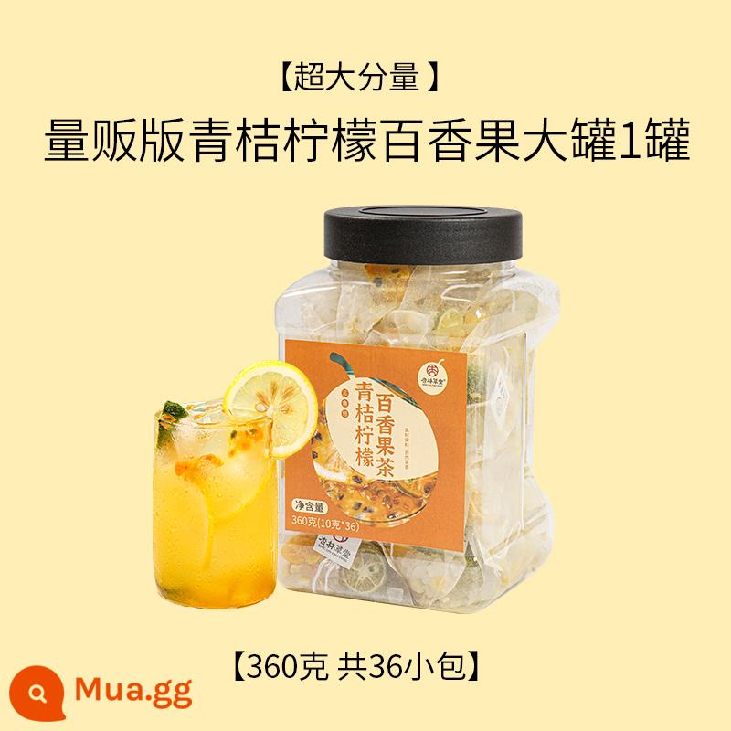 Xinglin Caotang Xanh quất Chanh Chanh dây Trà đông khô Cold Brew Trà trái cây nguyên chất Túi trà Đồ uống pha Cam Uống - [Phần cực lớn]●Phiên bản số lượng 1 lon lớn (tổng cộng 36 gói)