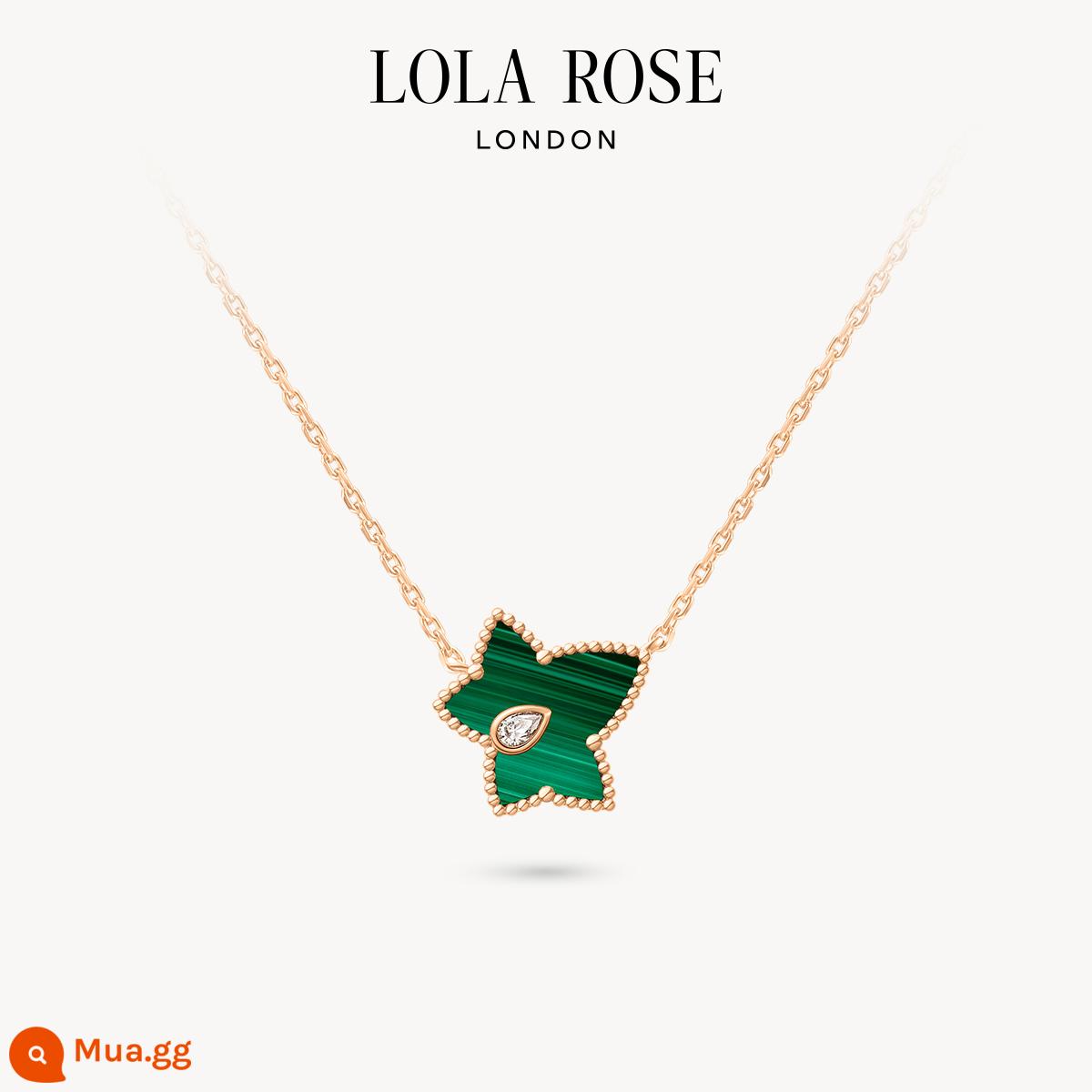 Lola Rose Lola Rose Dòng Thường Xuân Vòng Cổ Nữ 2023 Ánh Sáng Mới Sang Trọng Qixi Lễ Hội Quà Tặng Cho Bạn Gái - Malachite-LR50038