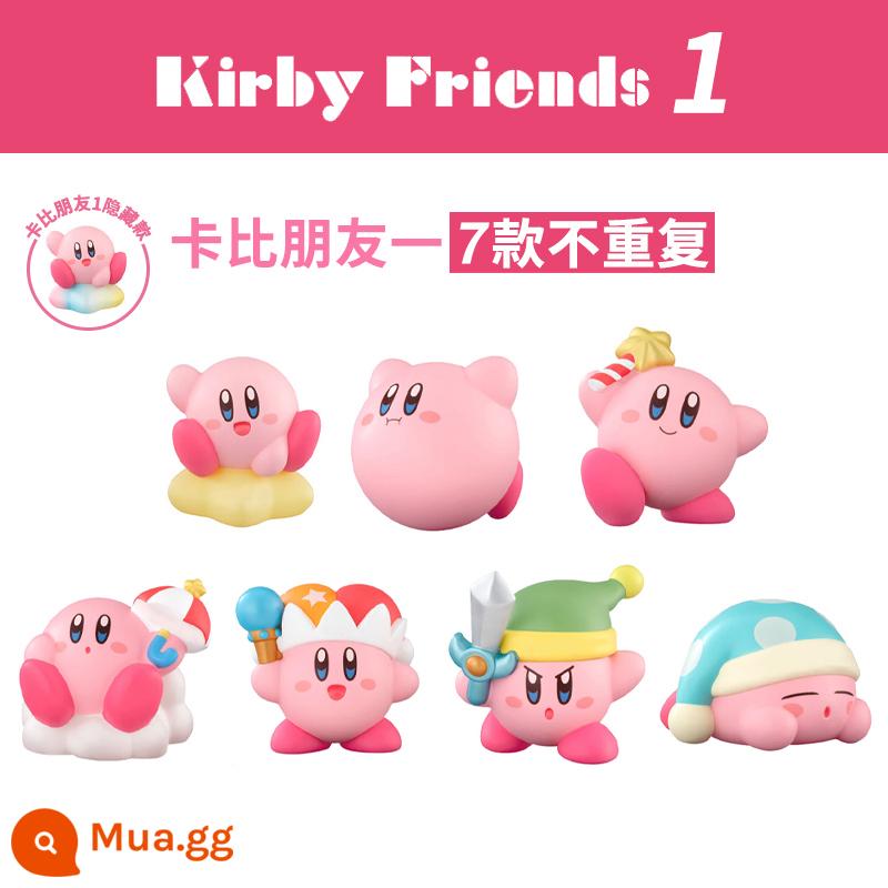 Điểm Chính Hãng Bandai Kirby Star Kirby Friends 2 Thực Phẩm Chơi Mù Hộp Búp Bê Vật Trang Trí Mô Hình Mỡ Kirby Thứ Hai Quả Bom - Các mẫu Kirby One 7 không trùng lặp trong kho