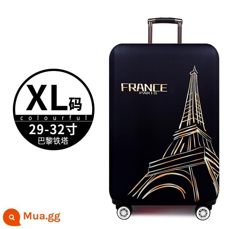 Dày Chịu Mài Mòn Vali Bảo Vệ Xe Đẩy Du Lịch Vali Da Phối Bụi 20/24/26/28/29 Inch - Tháp Eiffel XL [Vỏ hành lý]