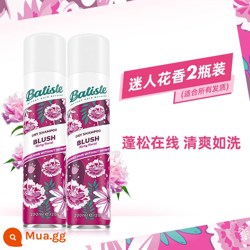 Xịt dưỡng tóc không gội Batiste Beatis Xịt dưỡng tóc khô bồng bềnh cứu tinh cho đầu dầu - Hương hoa quyến rũ 200ml*2