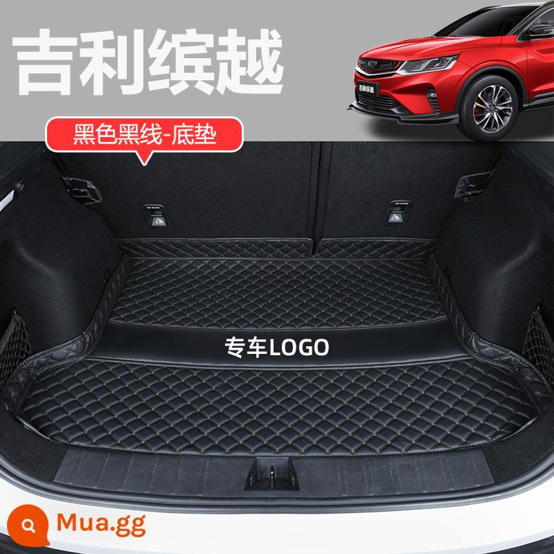 Thích hợp cho 21 mẫu Thảm cốp xe Geely Binyue được bao quanh hoàn toàn Thảm ngăn sau ô tô đặc biệt Binyue PRO năng lượng mới - Thảm trải sàn ◇ [đường đen đen] Binyue