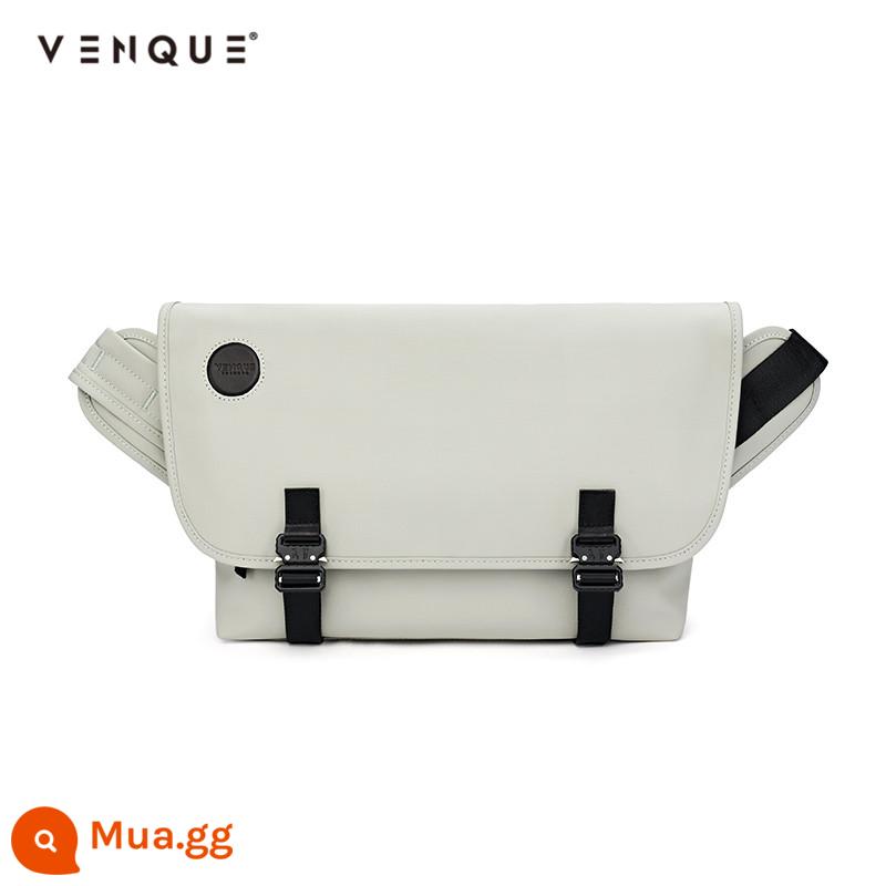 Venque/Fanke Tide Thương Hiệu Túi Messenger Nam Túi Công Suất Lớn Đi Lại Túi Đeo Vai Chức Năng Túi - Xám xanh đựng được laptop 13 inch