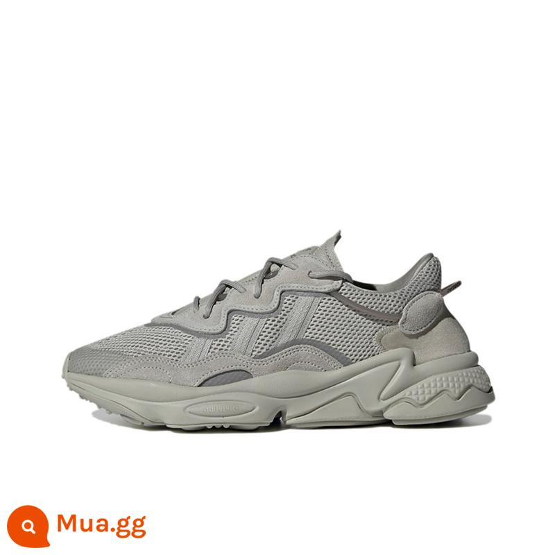 Adidas Adidas Ozweego clover tím hồng dừa retro bố giày thể thao nữ FY2023 - GZ2787 màu xám đậm tại chỗ