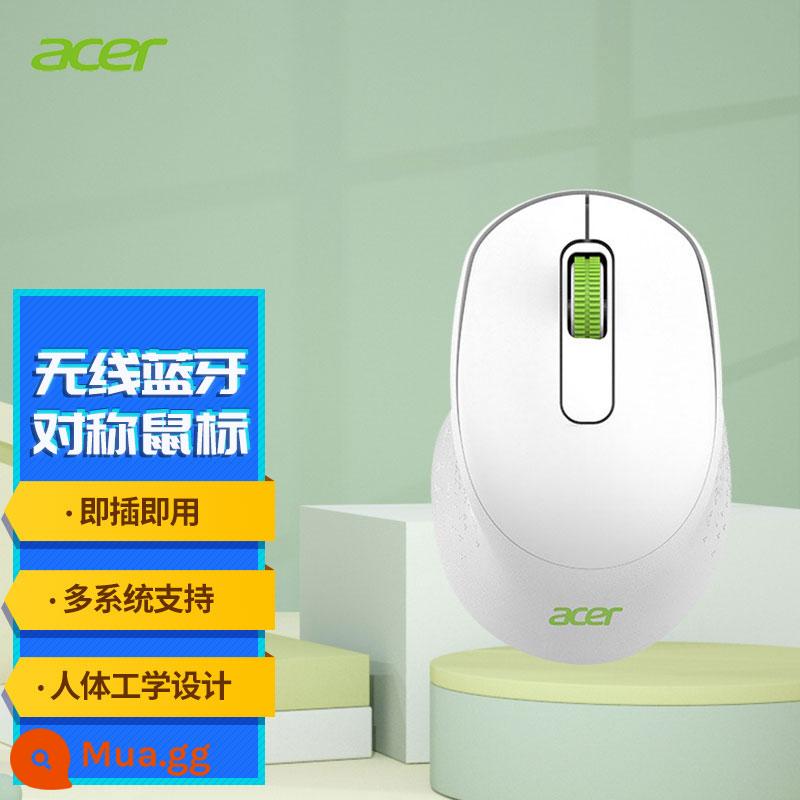 Acer (acer) chuột Bluetooth không dây hai chế độ trò chơi văn phòng cô gái câm hỗ trợ công thái học 2.4G - [Không dây/Bluetooth] Mẫu pin chế độ kép Màu trắng