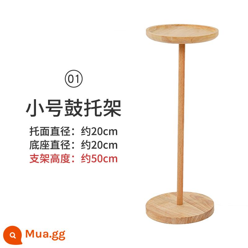 trống thanh tao giá trống gỗ treble đồng hành giá trống 6/8 inch trống màu trống bẫy trống giá nhạc cụ bỏ túi giá trống gỗ đặc - Giá đỡ trống kèn/cao khoảng 50CM (thích hợp cho 5,5 inch/6 inch/8 inch)