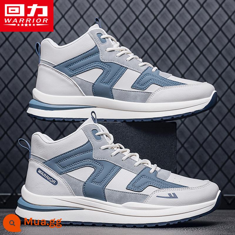 Kéo Lưng Nam Lớn Cotton Giày Nam Mùa Đông 2022 Nhung Mới Dày Cổ Hợp Thời Trang Giày Ống Cao Ấm Áp giày Sneakers - Milano (0500)