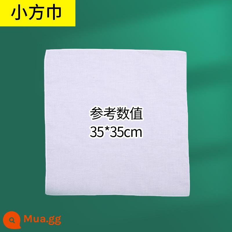 Dây Buộc Thuốc Nhuộm Bộ Dụng Cụ Chất Liệu Thủ Công Tự Làm Không Nấu Sắc Tố Trẻ Em Cotton Nguyên Chất Áo Thun Vuông khăn Túi Vải Vải - [38*38] 3 khăn vuông nhỏ