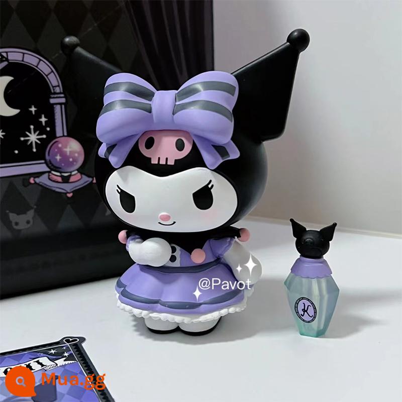 Chính Hãng MINISO Sanrio Kulomi Blind Box Lucky Series Trang Trí Xe Ô Tô Hợp Thời Trang Chơi Búp Bê Quà Tặng Cho Bé Gái - Thuốc cầu nguyện-Mở hộp và xác nhận