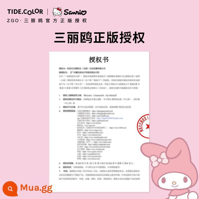 Đồng hồ Tidecolor doanh Sanrio Melody đồng hồ nữ học sinh trẻ em bé gái bé gái học sinh tiểu học chống thấm nước - ❤[Được ủy quyền chính thức bởi Sanrio]