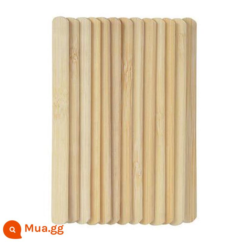 Hot-bán cấp thực phẩm ice cream stick popsicle stick popsicle stick thanh gỗ mô hình que kem thủ công thanh 100 miễn phí vận chuyển - Que tre 110*11.5*3mm 50 miếng