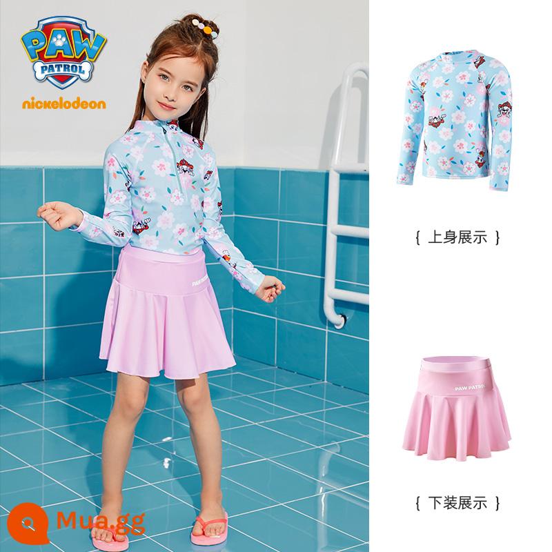 [Giao hàng miễn phí] Wangwang Team Trẻ em áo tắm 2022 Summer Sunshine Speed ​​Sports Male and Girl - Váy hai dây xanh đỏ 139