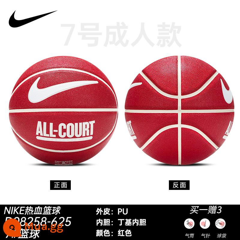 Nike Basketball Men's No. 7 NIKE Feel King Limited Edition Jordan Training Basketball Concrete Quà tặng đặc biệt Nữ - [Đỏ và trắng] DO8258-625